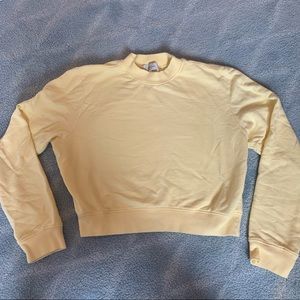 Women’s Yellow Crewneck Sweatshirt